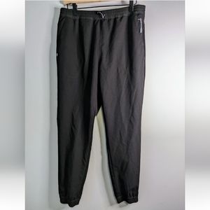 Women's FIGS Technical Collection Jogger Scrub Bottom Black Size Medium EUC
